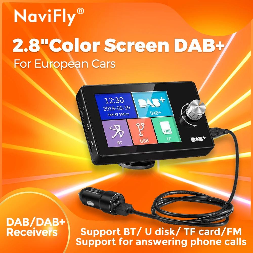 Navifly ڵ   ȣ  FM ù BT SD  MP3 ÷̾,  ڵ, DAB, DAB +, 2.8 ġ ȭ